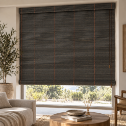 Store Bambou sur mesure anthracite
